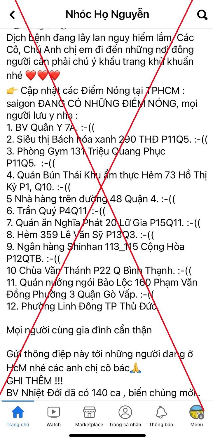 140 ca biến chủng mới của COVID-19 là thông tin sai sự thật - Ảnh 1.